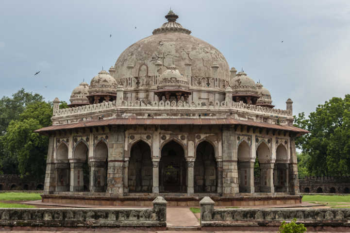 45 - India - Nueva Delhi - mausoleo de Humayun - tumba de Isa Khan